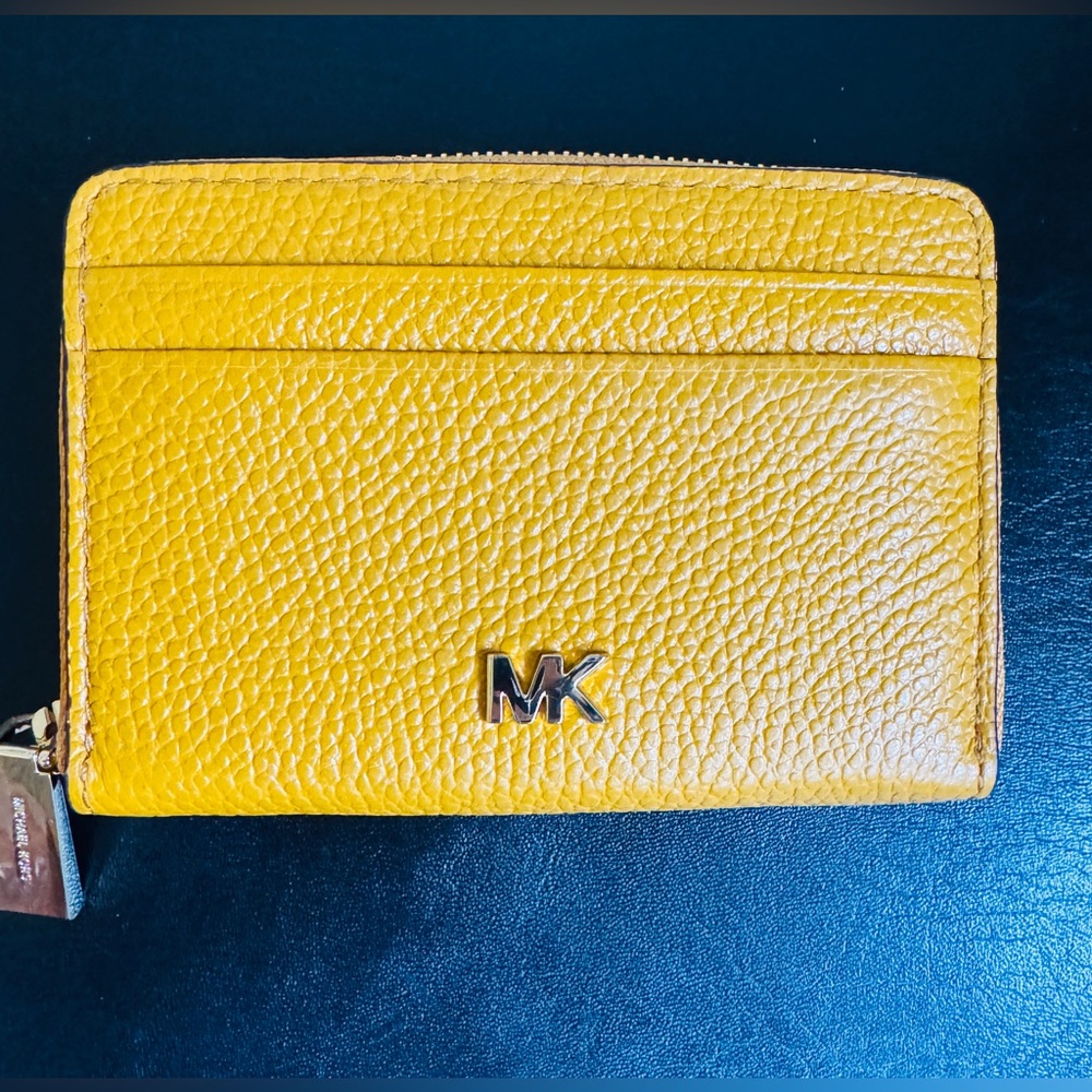 Set of 2 Michael Kors Brooklyn Pebbled Leather Satchel with Coin Purse - Picture 12 of 14